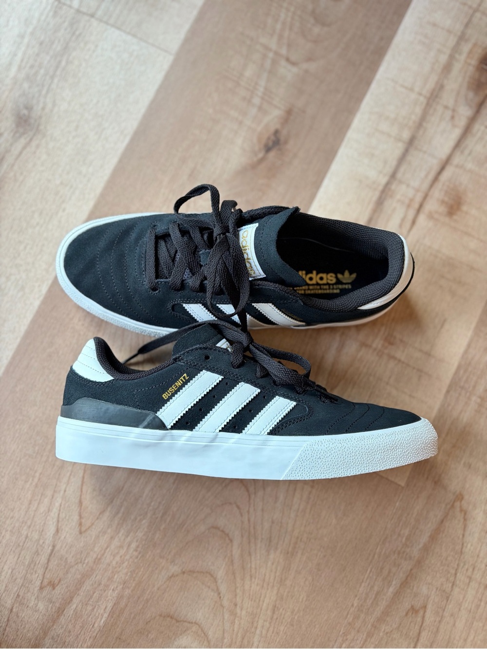 Adidas Busenitz Vulc II Shoes - Black & White
